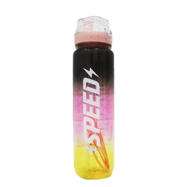 (NET) Plastic Water Bottle With Straw 1000 ML