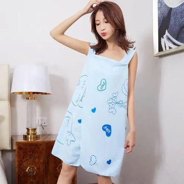 Women's Shoulder Wearable Bath Towel Luxury