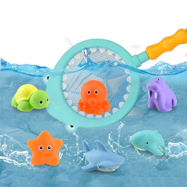 1 Set Catch Together Play Bath Toys Baby Kids Funny Toys