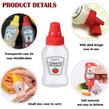 (Net) Mini Sauce Bottle 2 Pcs / KR-1162