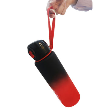 (NET) Plastic Water Bottle With Straw 600 ML