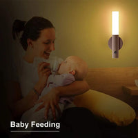 (Net) Rechargeable Battery Night Light Motion Sensor