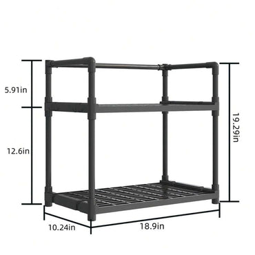 Kitchen Organizer 2 Layers Holder Counter Top Storage Rack Kitchen Spice Holder Drawer Storage Rack For Kitchen