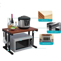 ( NET ) Kitchen Organizer Racks Metallic