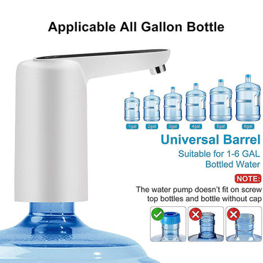 Water Dispenser with 1200mAh Battery, Automatic Water Dispenser