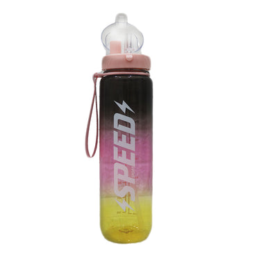(NET) Plastic Water Bottle With Straw 1000 ML