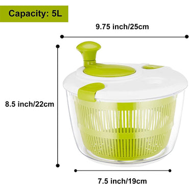 (Net) Large And Sturdy Colander Basket For Washing Vegetables And Fruits