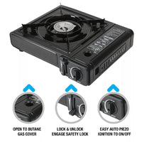 (NET) Mini Portable Cooking Stove