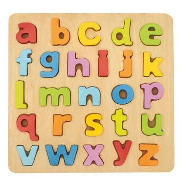 Vibrantly Colored Wooden Puzzle Set