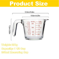 Glass Measuring Cup 350ML