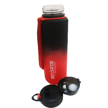 (NET) Plastic Water Bottle With Straw 600 ML