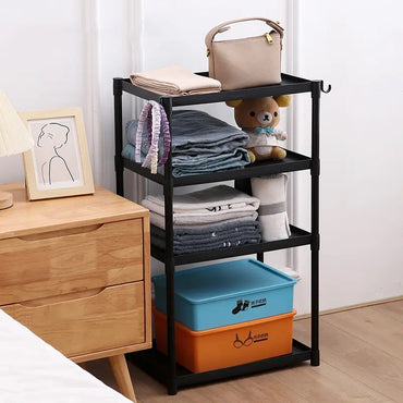 (Net) Plastic Four Tier  Shelving