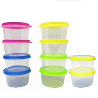 Mini Round Storage Containers 10 Pcs