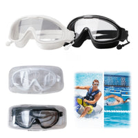 Swimming Goggle Glasses With Earplugs