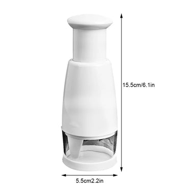 Food Chopper Hand Chopper Dicer,Vegetable Chopper Manual Hand Chopper Onion Garlic Mincer Pressing Vegetable Fruit Cutter Slice Kitchen