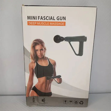 (Net) Mini Fascial Massager For Muscle Relaxation Long Battery Life Vibration Massager with Single Massage Head