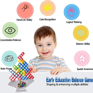 Tetra Tower Balancing Game Set 16 Pcs