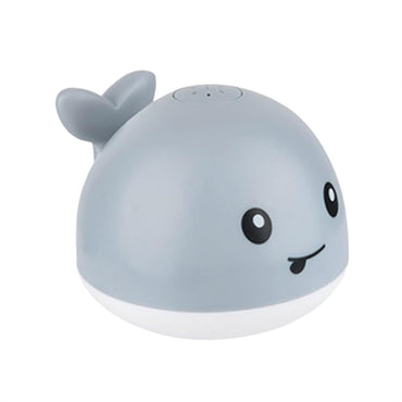 Baby Bath Toys with LED Light Whale Automatic Spray Water Bath Toy