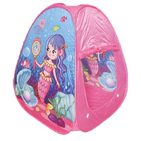 (NET) Mermaid Play Tent for Kids