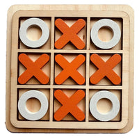 Wooden Tic Tac Toe Puzzle