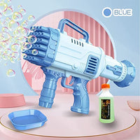 (NET) Bubble Gun 32 Holes Bubble Machine Gun