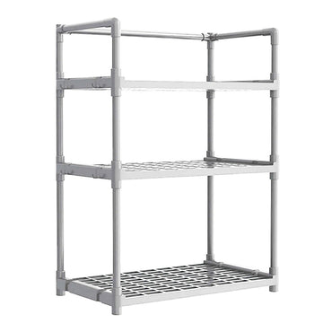 Kitchen Storage Organizer Three-Layer Spice Rack Multi-Functional Storage Rack for Home Kitchen Countertop Bathroom Organizer for Cosmetics and Home Supplies / 6617-3