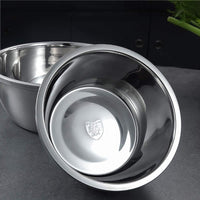 Stainless Steel Dish Meal Plate Fruit Dinner Plate serving dishes 26 CM