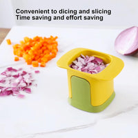 Vegetable Chopper Veggie Chopper Effort Saving Hand Pressure Multi Function