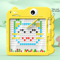 Cute Dinosaur Magnetic Doodle Board Children's Cartoon Pen Control Training Writing Magnetic Toys Magnetic Drawing Board For Kid
