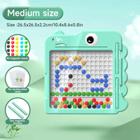Cute Dinosaur Magnetic Doodle Board Children's Cartoon Pen Control Training Writing Magnetic Toys Magnetic Drawing Board For Kid