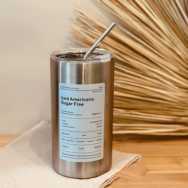 (NET) Thermos Cup Stainless Steel 600ML