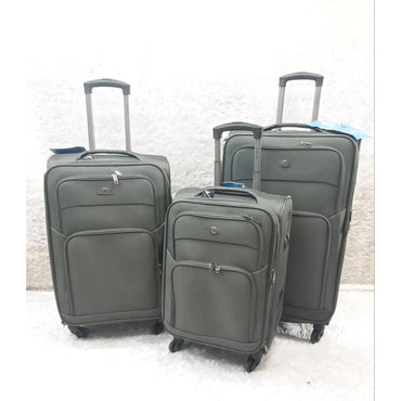 (NET) Travel trolley luggage suitcase 3 pcs / YP777