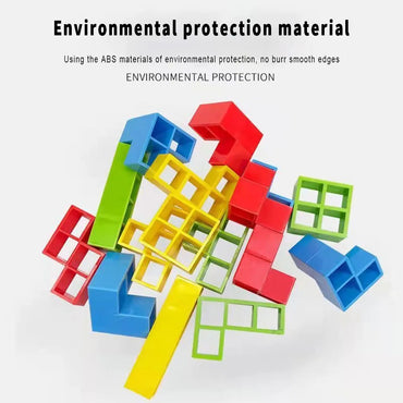 Tetra Tower Balancing Game Set 16 Pcs