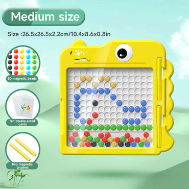 Cute Dinosaur Magnetic Doodle Board Children's Cartoon Pen Control Training Writing Magnetic Toys Magnetic Drawing Board For Kid