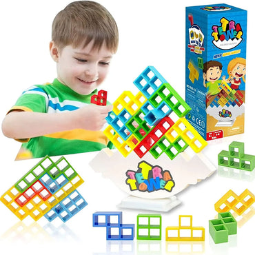Tetra Tower Balancing Game Set 16 Pcs