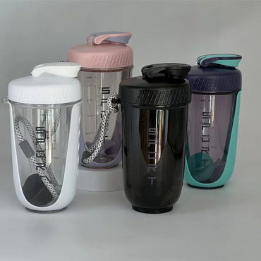 (NET) Plastic Whisk Bottle 590 ML