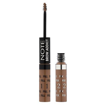 Note Brow Addict Tint & Shaping Gel 01 DARK BLONDE - Karout Online -Karout Online Shopping In lebanon - Karout Express Delivery