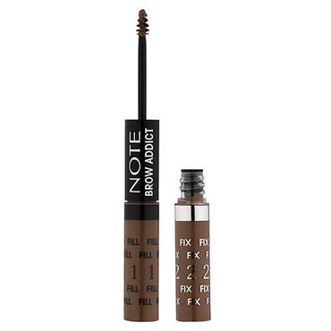 Note Brow Addict Tint & Shaping Gel 02 LIGHT BROWN - Karout Online -Karout Online Shopping In lebanon - Karout Express Delivery