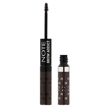 Note Brow Addict Tint & Shaping Gel  04 GREY BROWN - Karout Online -Karout Online Shopping In lebanon - Karout Express Delivery