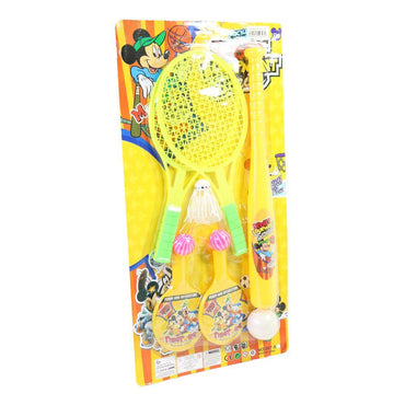 Baseball, Tennis, Ping Pong Characters Kids Set.