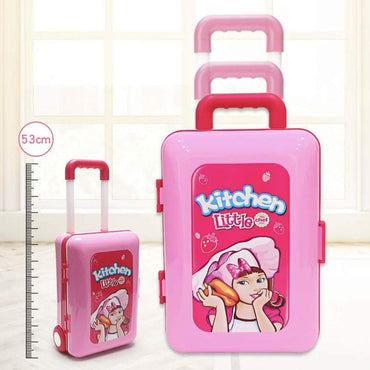 2 in 1 Little Chef Kitchen Play Set Big with Light and Sound.