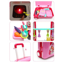 2 in 1 Little Chef Kitchen Play Set Big with Light and Sound.
