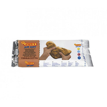 JOVI Air Dry Bar Air-hardning Modelling Clay 1000 g - Terracotta - Karout Online -Karout Online Shopping In lebanon - Karout Express Delivery
