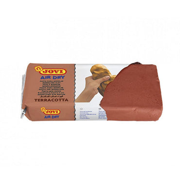 JOVI Air Dry Bar Air-hardning Modelling Clay 1000 g - Terracotta - Karout Online -Karout Online Shopping In lebanon - Karout Express Delivery