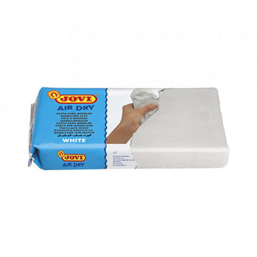 JOVI Air Dry Bar Air-hardning Modelling Clay 500 g - White - Karout Online -Karout Online Shopping In lebanon - Karout Express Delivery