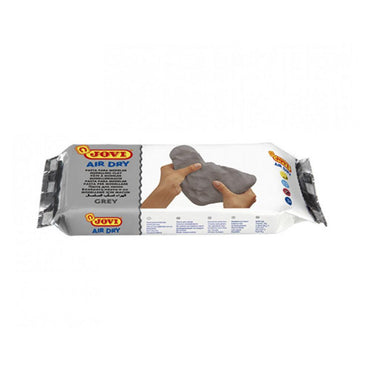 JOVI Air Dry Bar Air-hardning Modelling Clay 1000 g - Grey - Karout Online -Karout Online Shopping In lebanon - Karout Express Delivery
