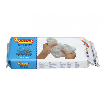 JOVI Air Dry Bar Air-hardning Modelling Clay 1000 g - White - Karout Online -Karout Online Shopping In lebanon - Karout Express Delivery