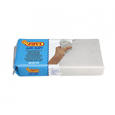 JOVI Air Dry Bar Air-hardning Modelling Clay 1000 g - White - Karout Online -Karout Online Shopping In lebanon - Karout Express Delivery