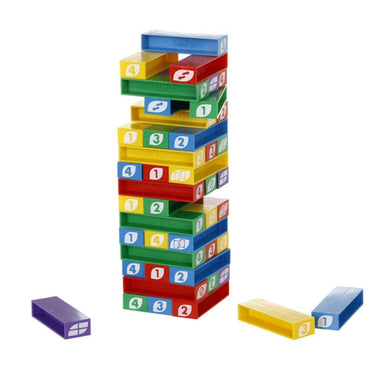 Uno Stacko Stacking Jenga Game.