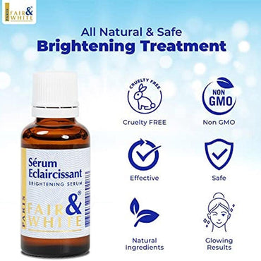 Fair And White Lightening Serum 30ml - Karout Online -Karout Online Shopping In lebanon - Karout Express Delivery